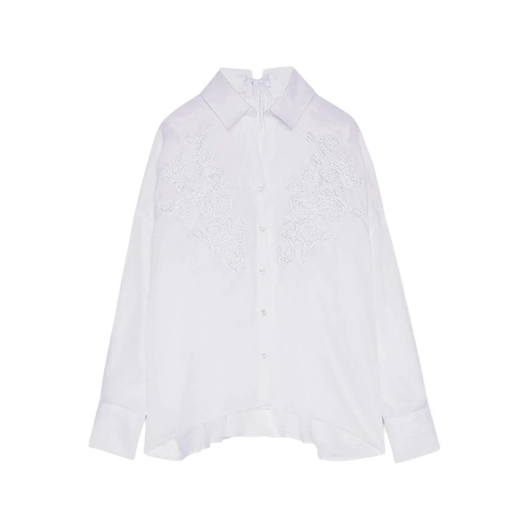 Ermanno Scervino Chemise - Blanc (D48EK009ES8MF010)