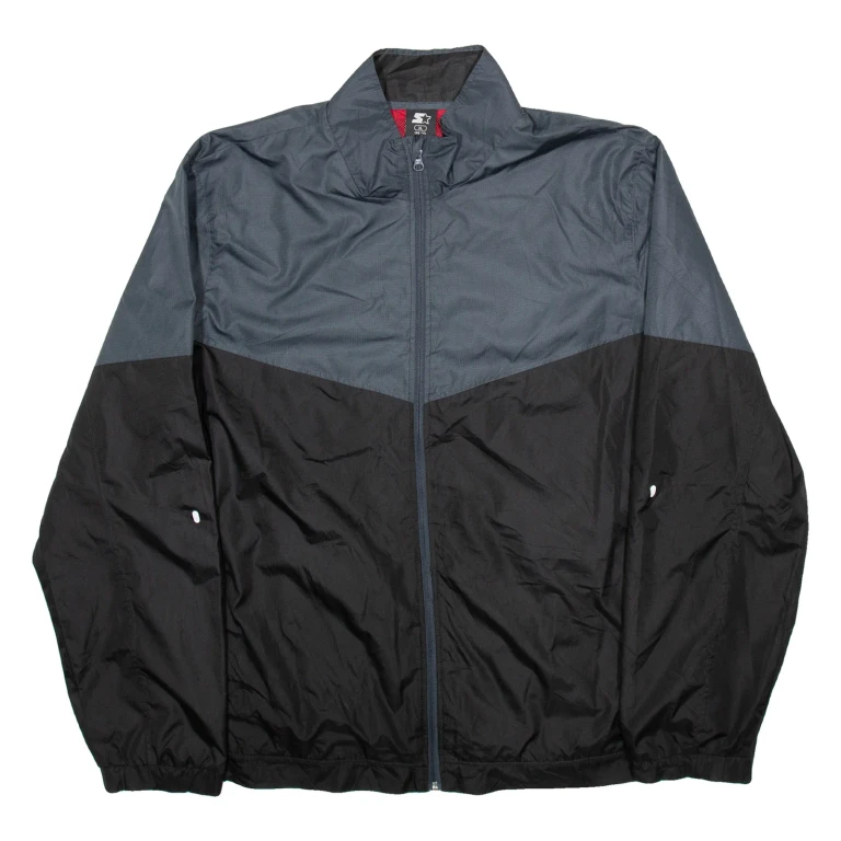 STARTER Mens Rain Jacket Black XL