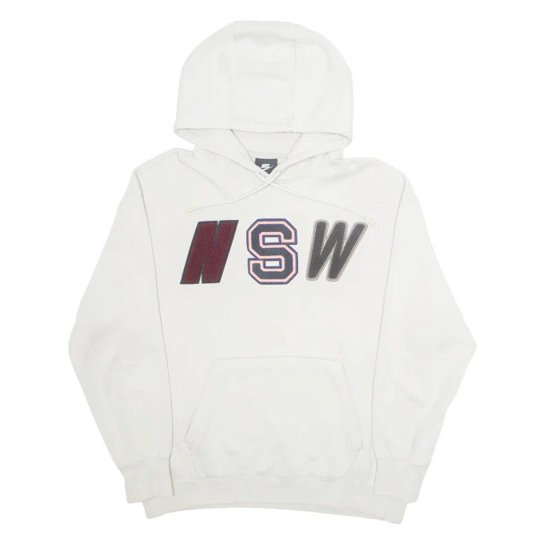 NIKE NSW Womens Cream Hoodie S
