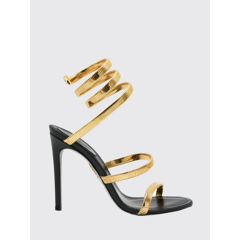 Heeled Sandal Woman color Black (C12839105NA01V017)