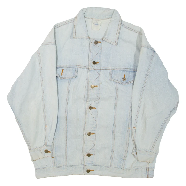 Mens Denim Jacket Blue L