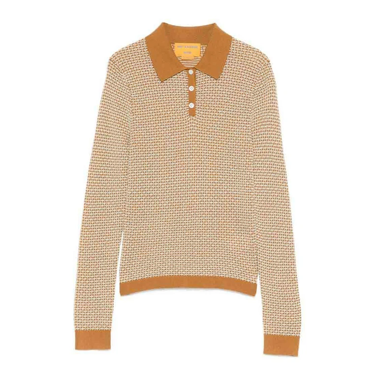 Guest in Residence Polo - Marron (W39111WFSUEDE)