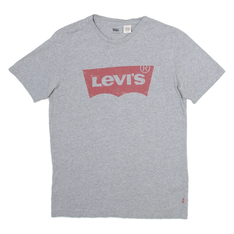 LEVI'S Mens T-Shirt Grey S (NN1-200924-14868)