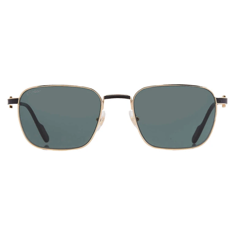 Cartier Green Square Mens Sunglasses CT0497S 008 54