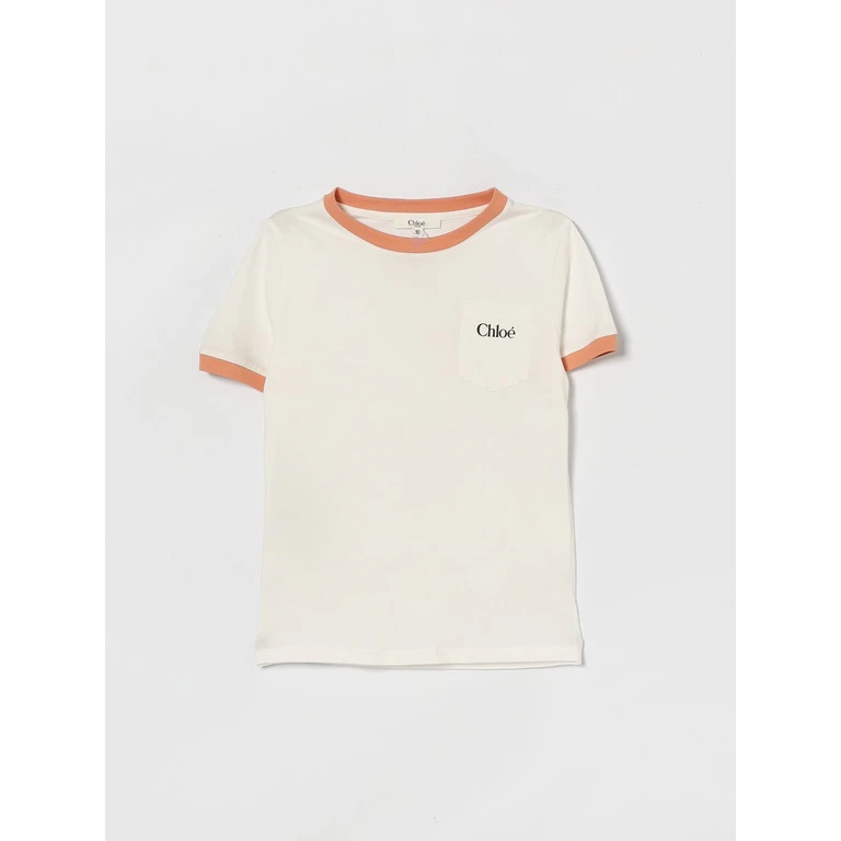 CHLOÉ T-Shirt Kids color White (C20860117)