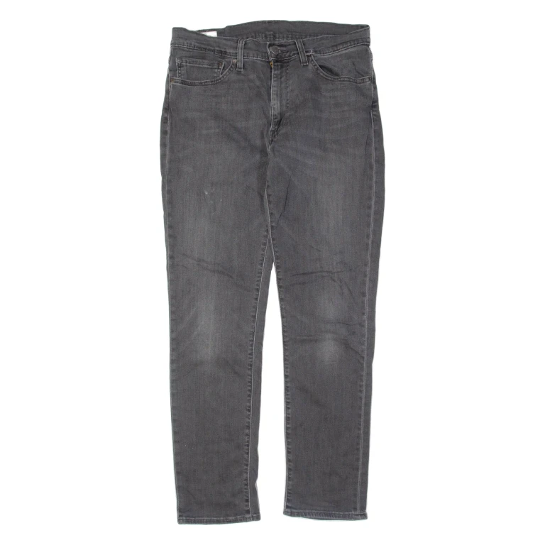 LEVI'S 511 BIG E Jeans Mens Grey Slim Straight W34 L22