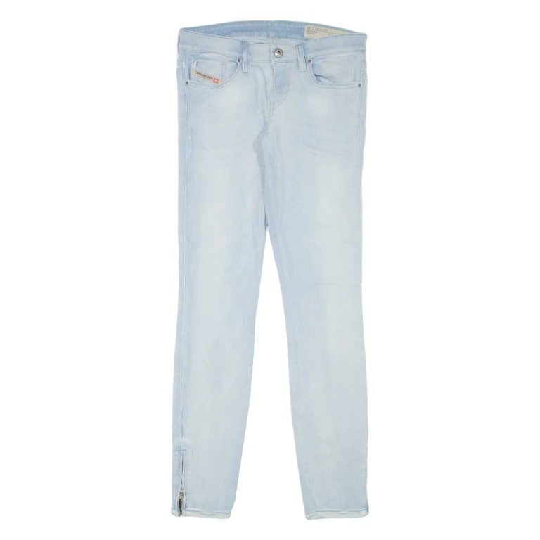 DIESEL Skinzee Low Womens Jeans Blue Slim Skinny Denim W27 L29