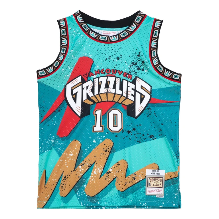 Men's NBA Hyper Hoops Swingman Jersey - Grizzlies 1998 Mike Bibby