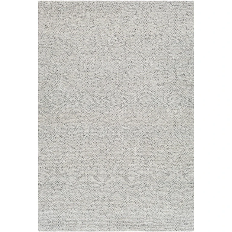Kasib Gray Hand Woven Area Rug - Clearance
