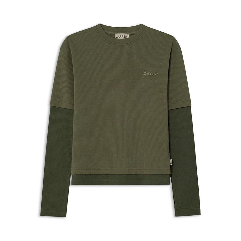 Roque Layered Look Long Sleeve Tee