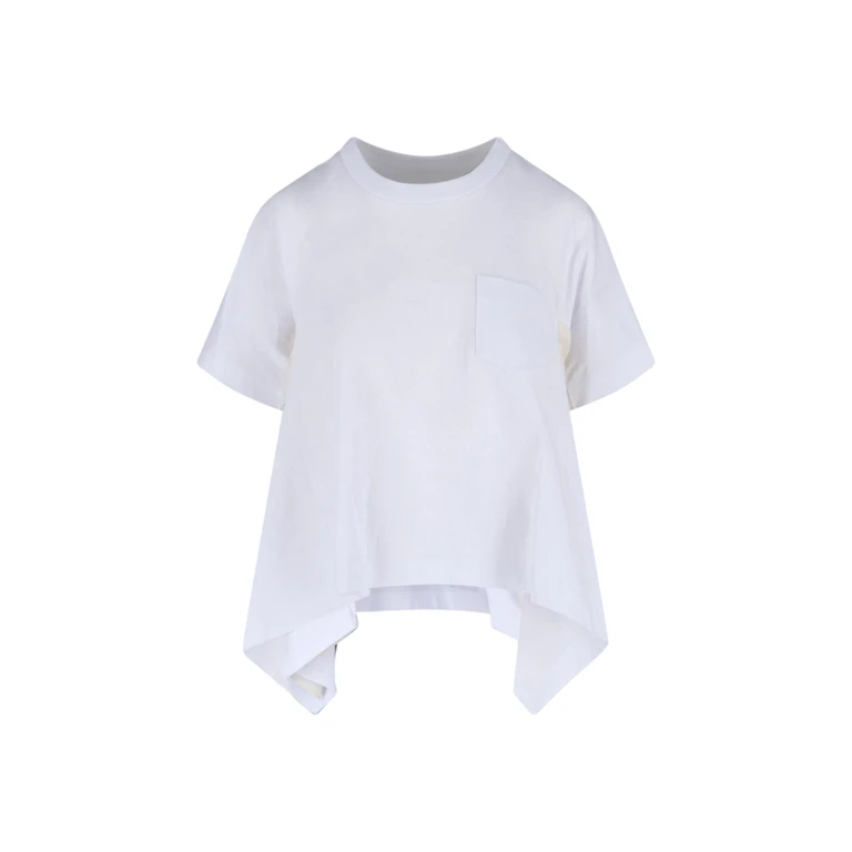 Camiseta de algodón SACAI