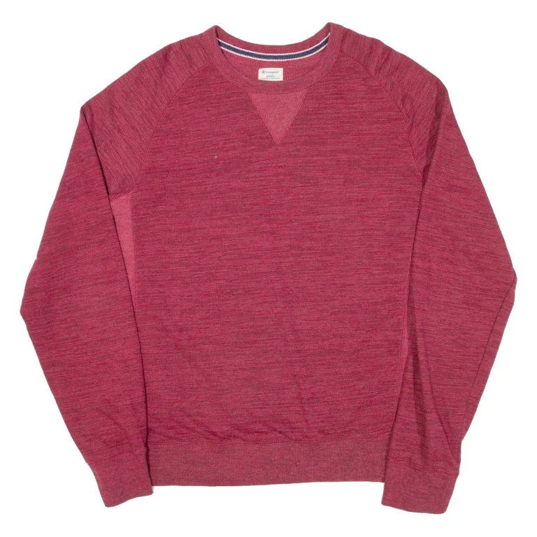 CHAMPION Mens Sweatshirt Red XL