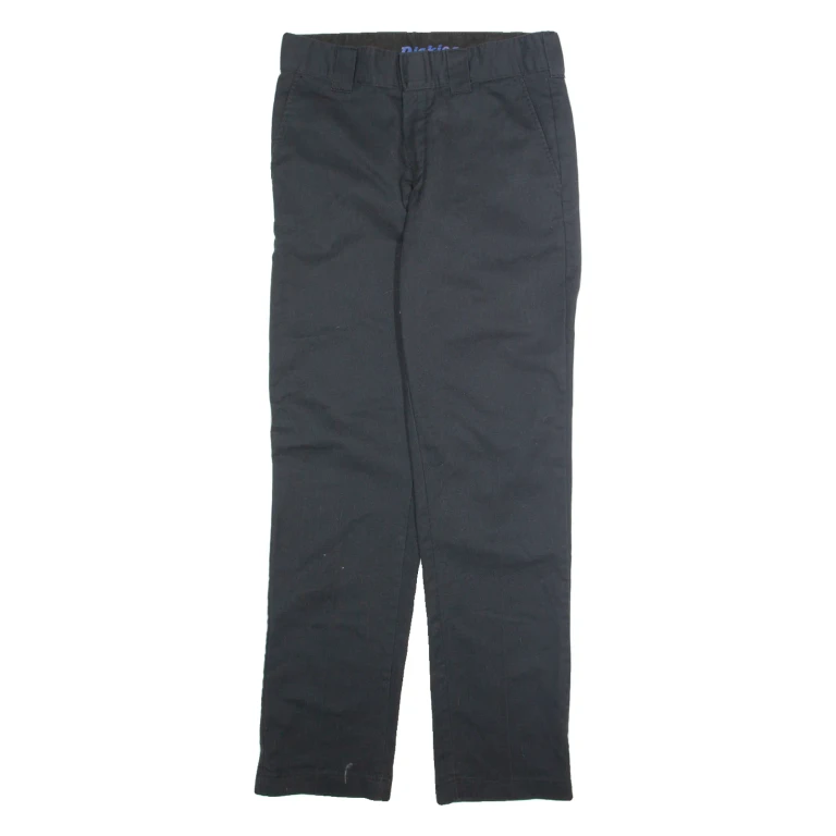 DICKIES Chino Mens Trousers Black Regular Straight W28 L31