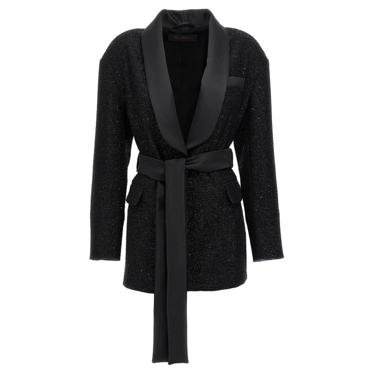 Max Mara Black Viscose Blazer Clothing - Women