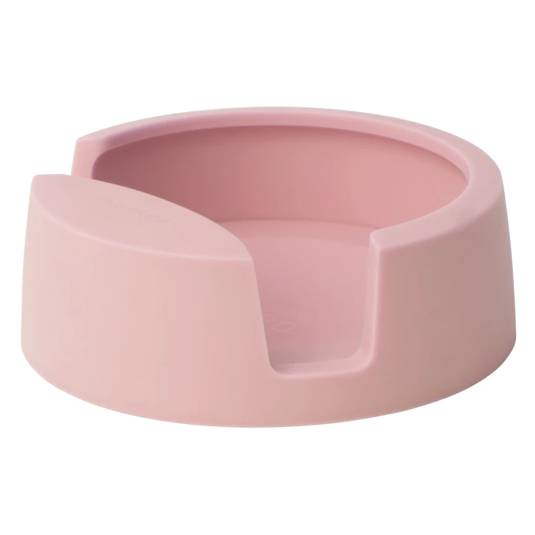 Leo 5" Silicone Spoon Rest, Pink