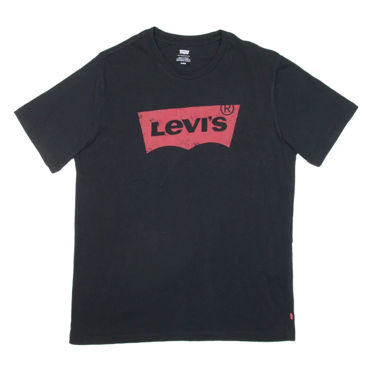 LEVI'S Mens T-Shirt Black M