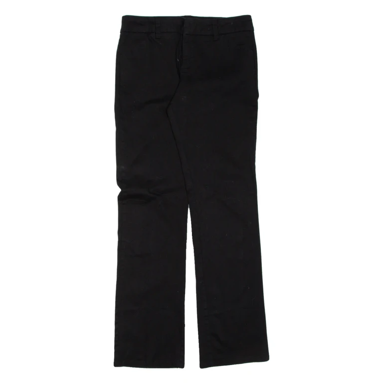 DICKIES Chino Womens Trousers Black Regular Bootcut W28 L31