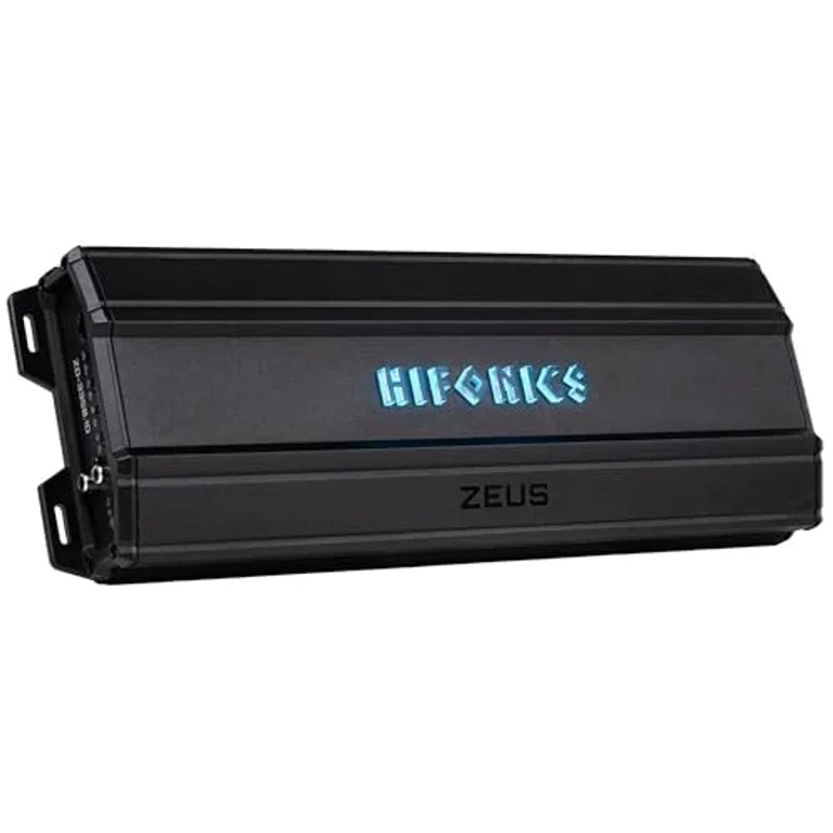 Zeus Delta 3,350 Watt Compact Mono Block Nickel Plated Mobile Car Audio Amplifier