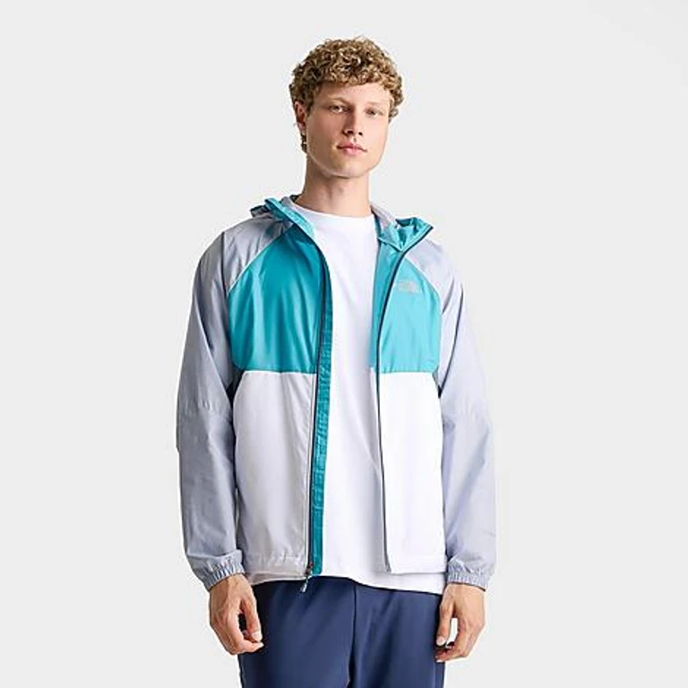 The North Face Men's Ventacious II Wind Jacket in River Ice Size: Small