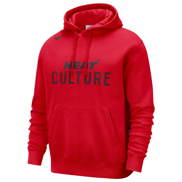 Men's NBA Heat Club Pullover Hoodie City Edition