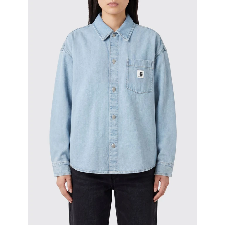 Shirt Woman color Blue (I0362320112)
