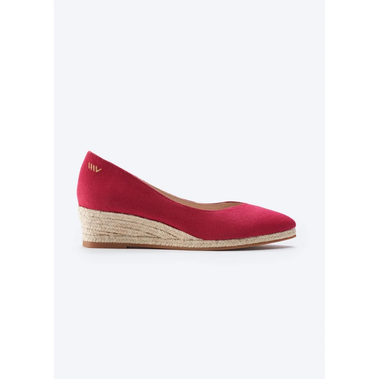 Riba Limited Edition Canvas Espadrille Wedges