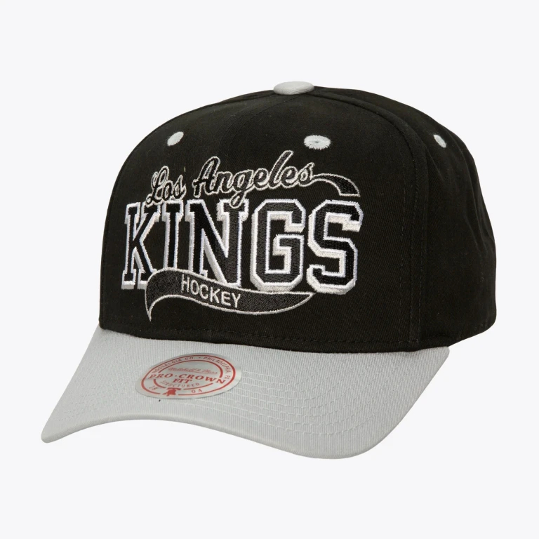 Men's NHL Block Sweep Pro Snapback Vntg Kings Snapback Caps