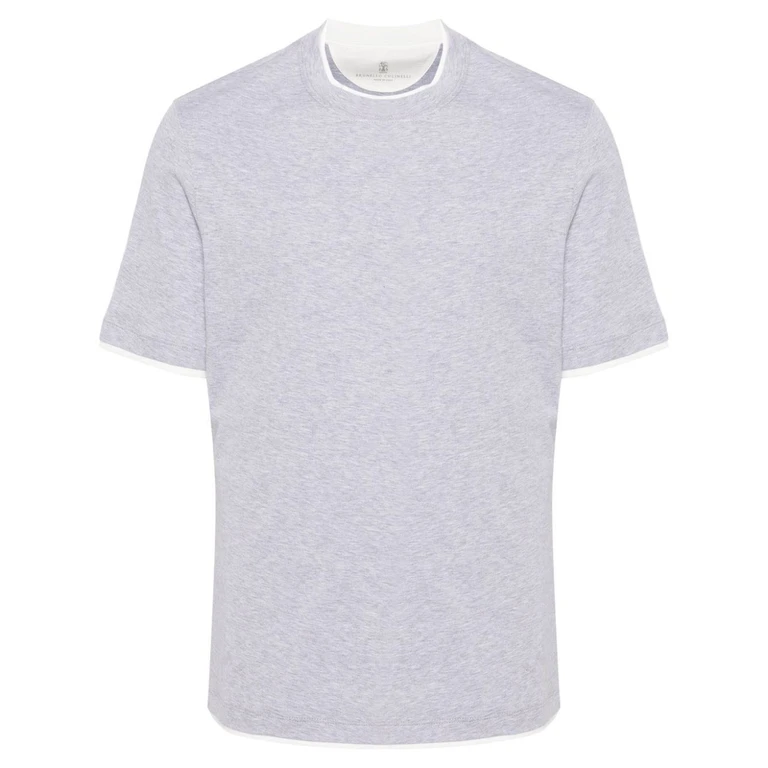Brunello Cucinelli T-Shirt With Faux-Layering