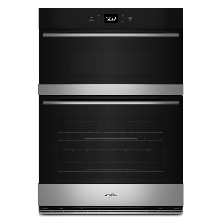 6.4 Total Cu. Ft. Combo Wall Oven with Air Fry When Connected in Stainless Steel WOEC5930LZ