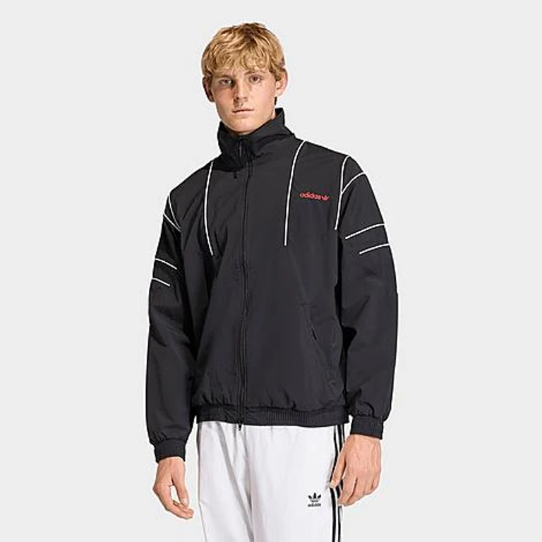 adidas Men's Originals Cutline Track Jacket in Black Size: Small