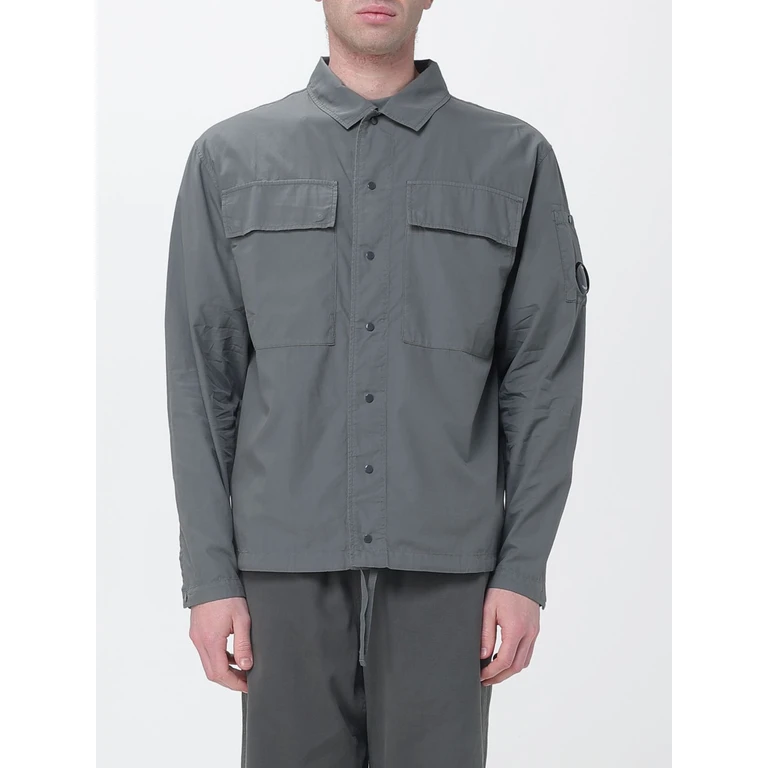 C. P. COMPANY Jacket Men color Grey (20CMOS237A005691G921)