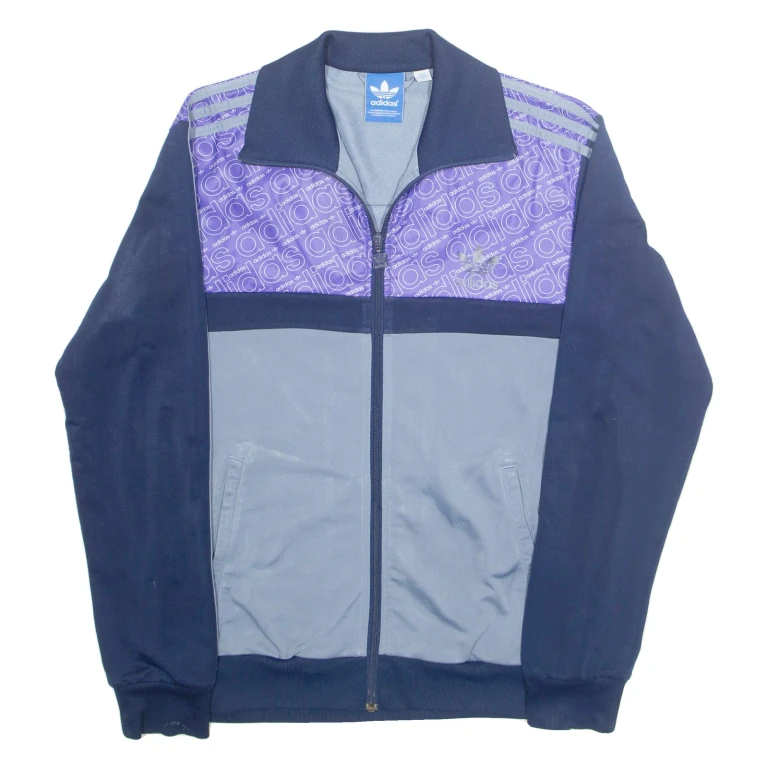 ADIDAS Womens Track Jacket Grey L