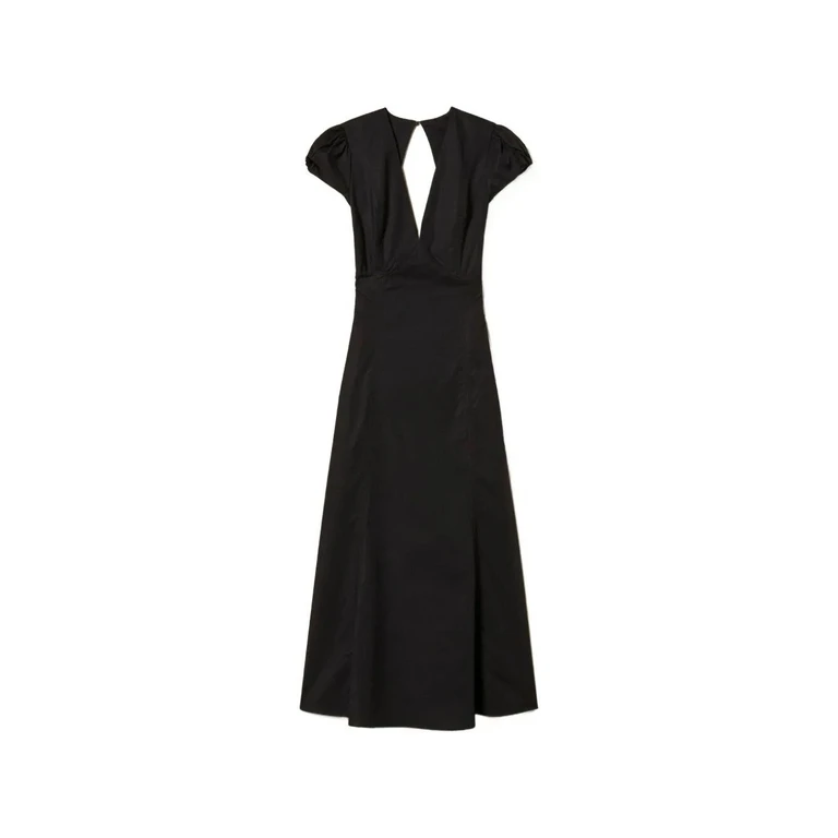 Twin Set V-Neck Long Dress