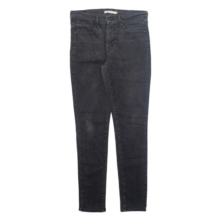 LEVI'S Womens Jeans Grey Regular Skinny W30 L31