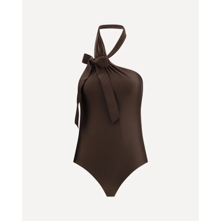 ZIMMERMANN Awaken Tie Neck one-piece bathing Suit Female 1