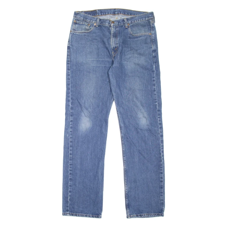 LEVI'S 751 02 Jeans Mens Blue Regular Straight W36 L34
