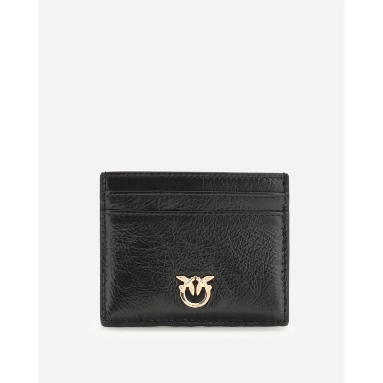 Portacarte PINKO in pelle lucida