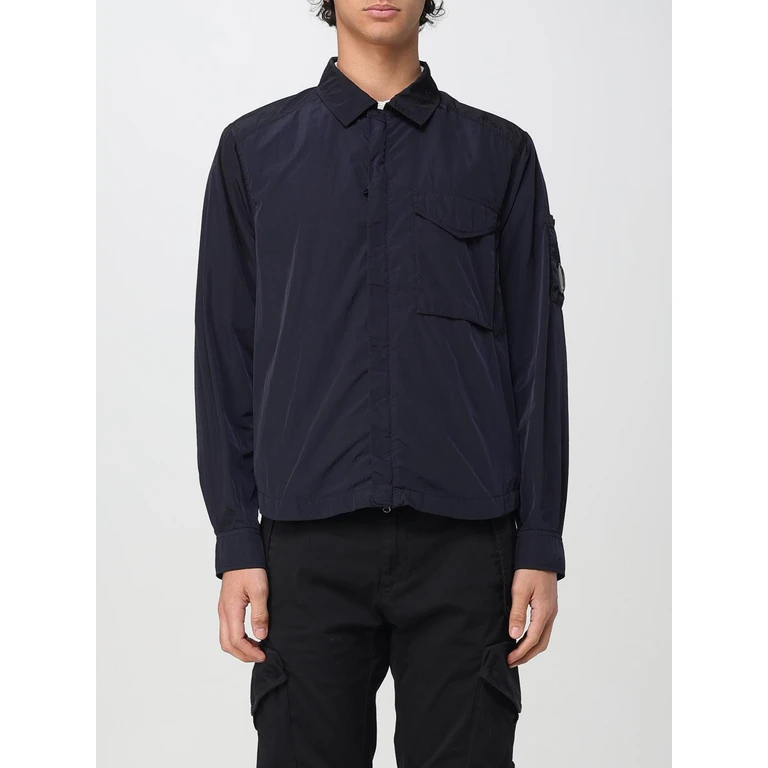 C. P. COMPANY Jacket Men color Blue (18CMOS095A005904G888)