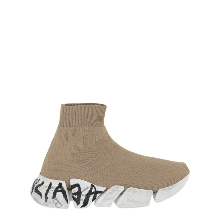 Speed 2.0 Graffiti Knit Sneakers