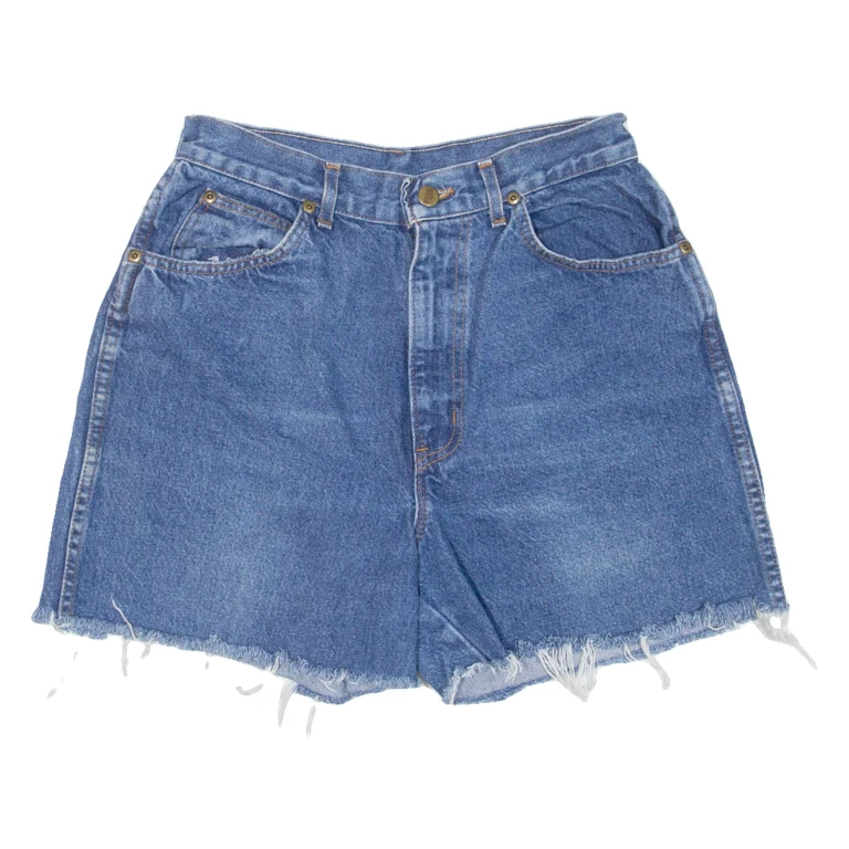 CHIC Womens Denim Shorts Blue S W27