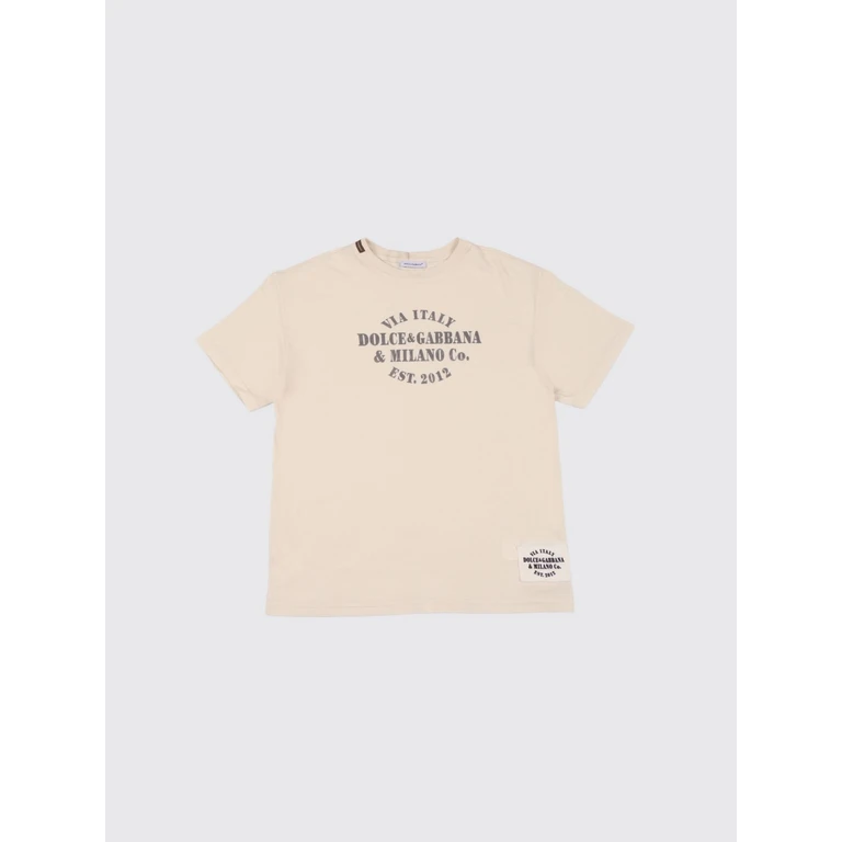 T-Shirt Kids color Yellow Cream (L4JTHVG7PRJA4567)