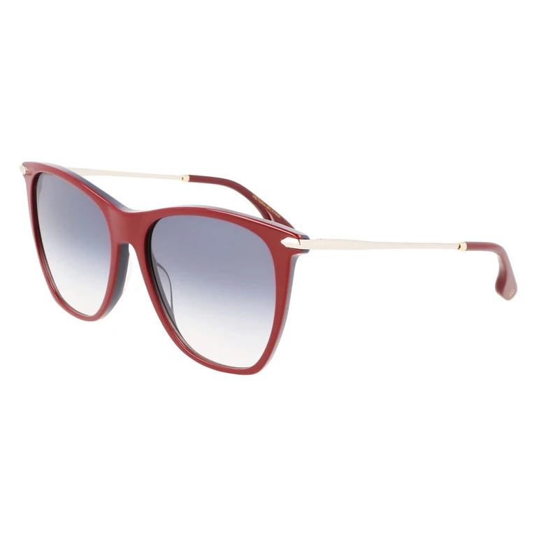 Victoria Beckham Burgundy Acetate Sunglasses - Women