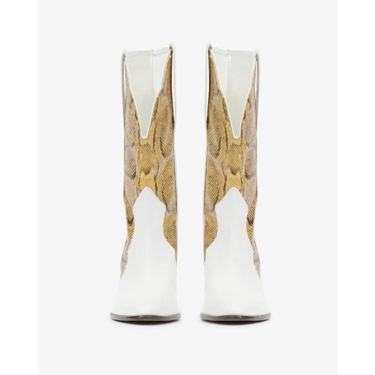 Boots Witney - Femme - Naturel-blanc - Taille39 - Isabel Marant
