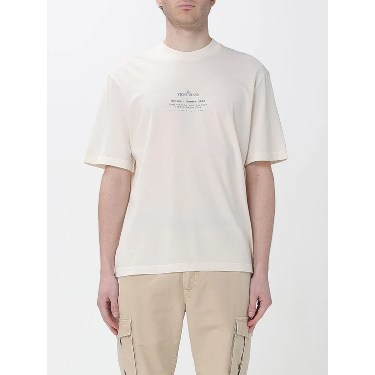 T-Shirt Men color Ivory (2100001S0285V0093)