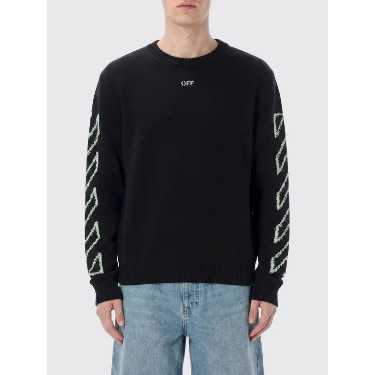 OFF-WHITE Sweater Men color Black (00144MHE087S26K0001)