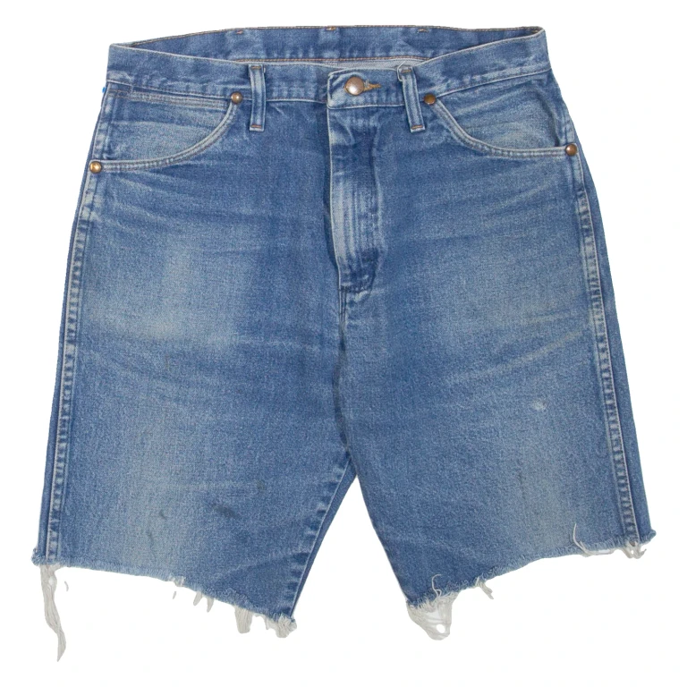 WRANGLER Womens Denim Shorts Blue M W32