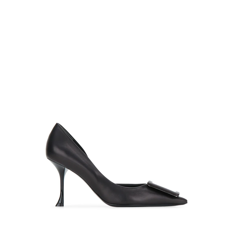 Roger Vivier Viv Ville Dorsay Dec 85 Nero Scarpe Con Tacco - Women