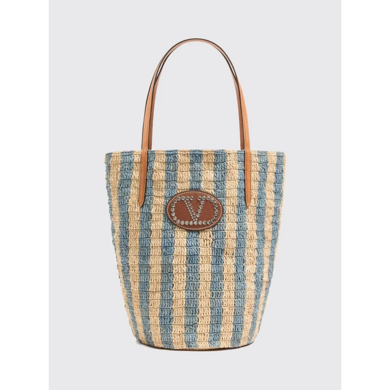 Tote Bag Woman color Gnawed Blue (WB0R37UHKC8C)