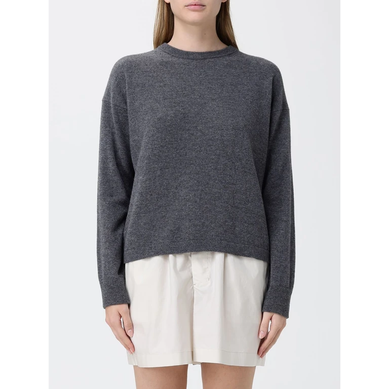 Virgin Wool and Cashmere Crew-Neck Pullover Max Mara (2619361101600009)