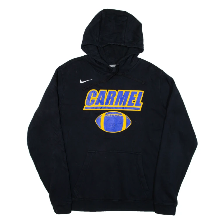 NIKE Carmel Mens Black Hoodie USA M